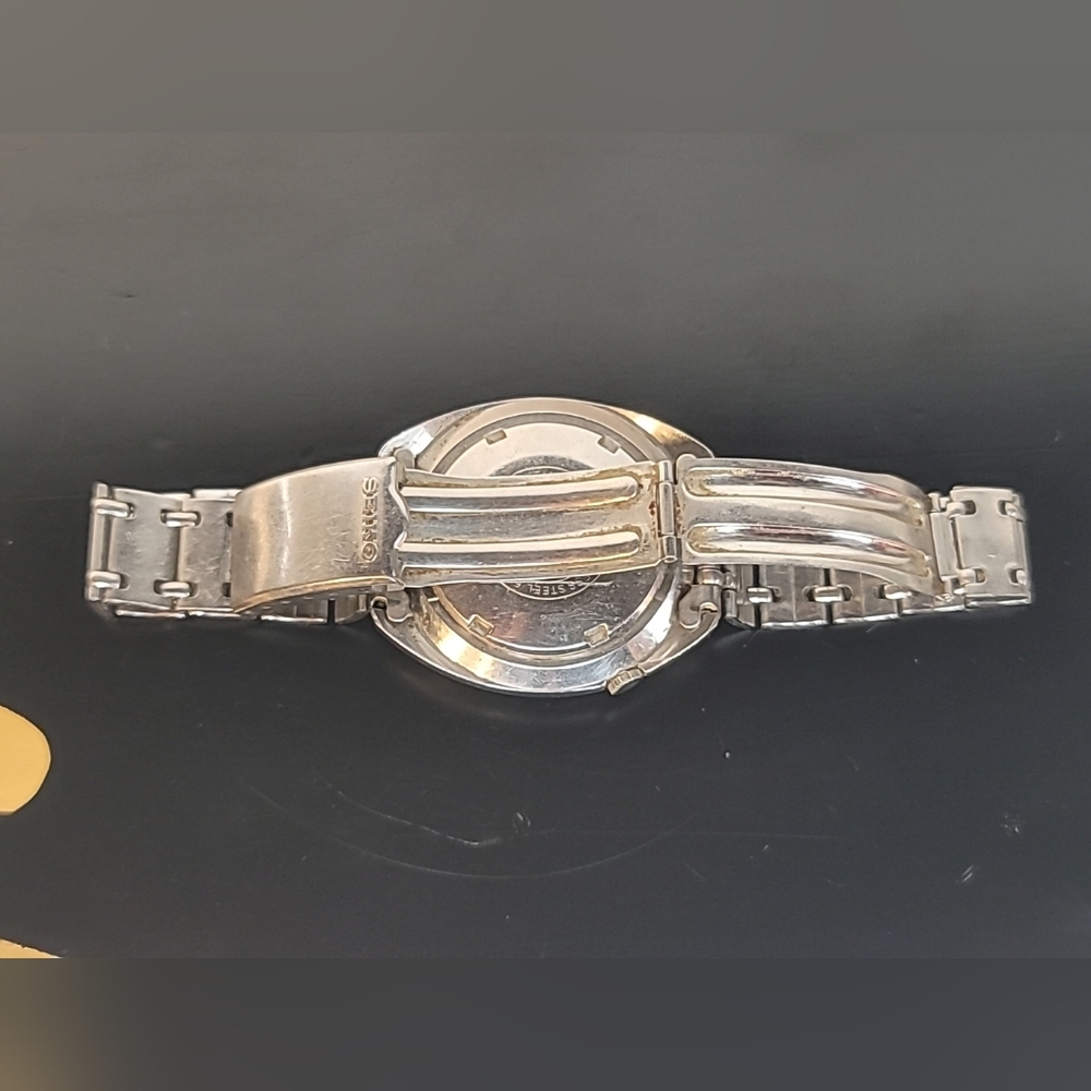 Vintage 1971 Seiko 6117 6410 Navigator Timer Manual Wind Men's Watch - Picture 8 of 11